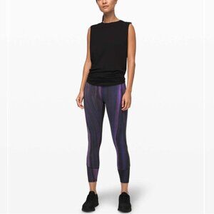 Lululemon In Movement Tight Stretch Spray Dye Everlux Athleisure Yoga Legging 4